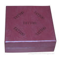 Beautiful paper tatoo kit box tattoo supply